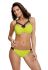 M 542 ELECTRA Жіночий купальник роздільний (салатовий)