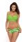 M 544 ANGELINA Купальник женский раздельный (салатовый)
