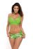 M 544 ANGELINA Купальник женский раздельный (салатовый)