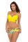 M 544 ANGELINA Купальник женский раздельный (желтый)