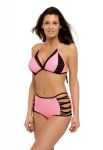 M 551 VERONA Купальник жіночий роздільний (рожевий)