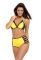 M 551 VERONA Купальник жіночий роздільний (жовтий)