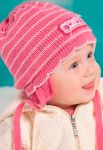 MARZENIE Шапка для девочек (светло-розовый)