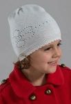 MODELKA Шапка для девочек (белый)