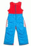 НК 025 Полукомбинезон для мальчиков (голубой/красный)