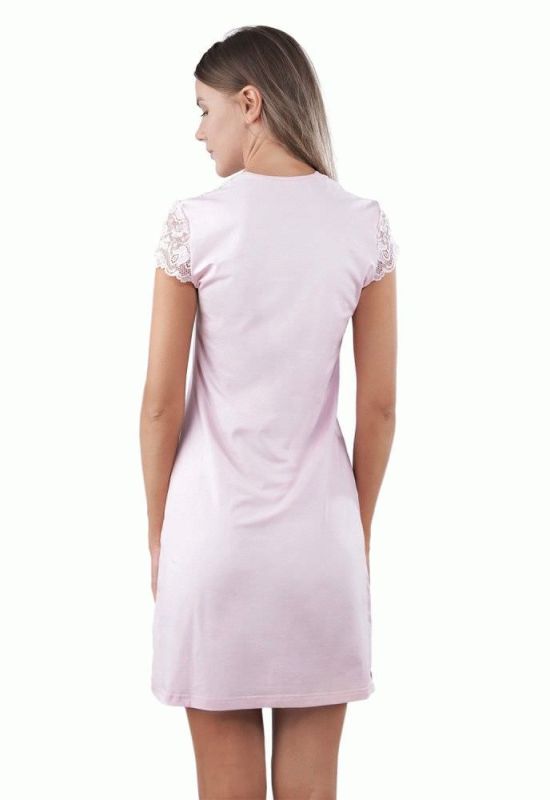 NL 041 Ночная Рубашка женская (розовый)