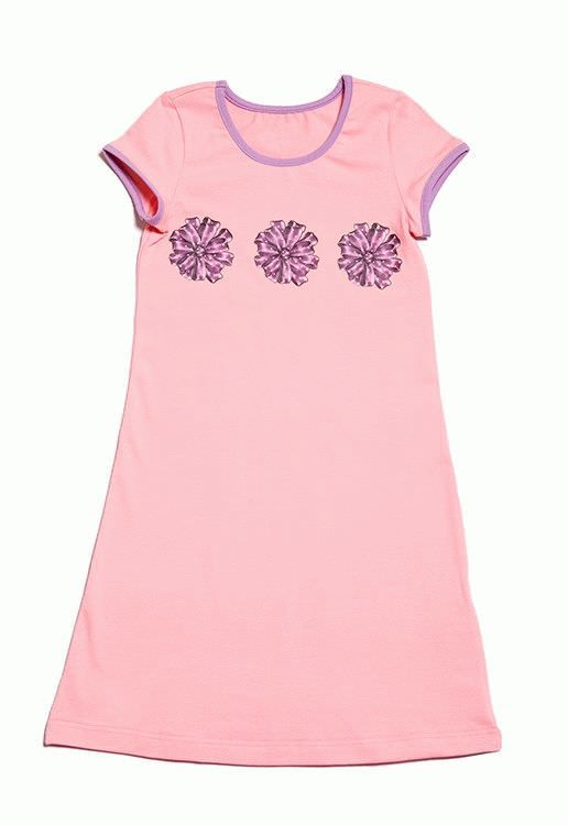 НС 003 ночная Рубашка для для девочек (розовый)