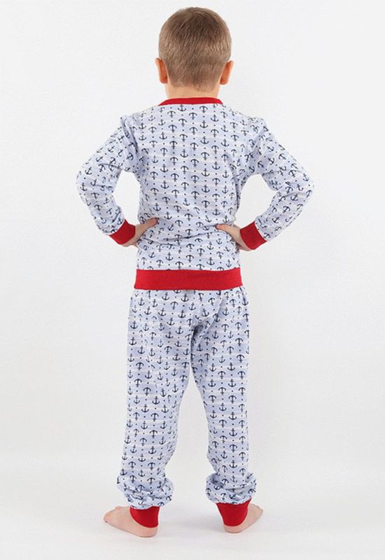 PB 013 Пижама для мальчиков (голубой)