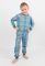 PB 018 Піжама для хлопчиків (блакитний)