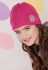 POZYTYWKA art. 12/039 Шапка для дівчаток (малиновий)