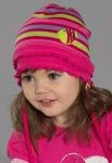RYBKA Шапка для девочек (малиновый/фиолетовый)