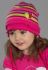 RYBKA Шапка для девочек (розовый/желтый)