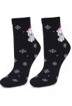 SC TEDDY BEAR Шкарпетки жіночі бавовняні (чорний)