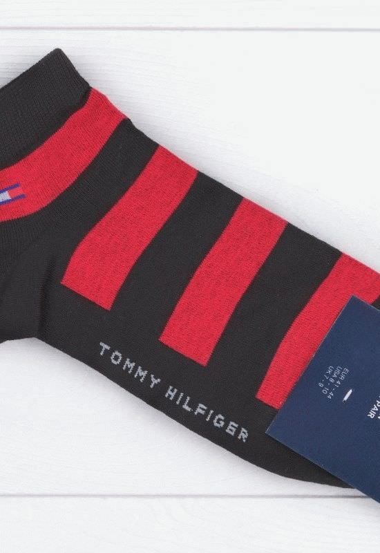 Шкарпетки чоловічі 81103 (чорний/червоний)