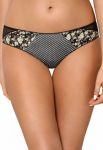 SHOCKED S 558/1 Трусы-стринги женские (черный/белый) SHOCKED S 558/1 Трусы-стринги женские (черный/белый)