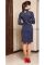 СЛ 086 Сукня жіноча (темно-синій)