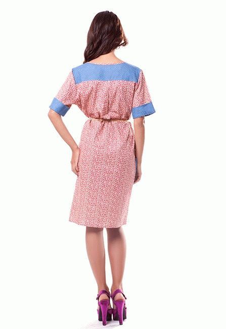 СЛ 097 Сукня жіноча (рожевий)