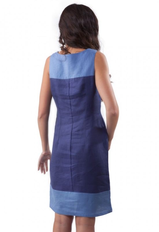 SL 172 Платье женское (темно-синий/синий)
