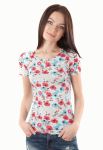 TL 164 Футболка жіноча (мікс квітів)