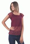 TL 181 Футболка жіноча (бордовий)