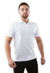 TM 048 Футболка чоловіча поло (білий)