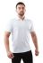TM 048 Футболка мужская поло (белый)
