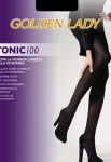 TONIC 100 Колготки женские из микрофибры (коричневый)