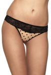 VALERIE S 615/1Трусы-стринги женские (бежевый/черный) VALERIE S 615/1Трусы-стринги женские (бежевый/черный)