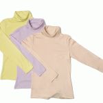 VG 043 Водолазка для девочек (бежевый)