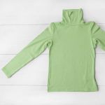 VG 045 Водолазка для девочек (салатовый)