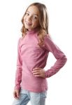 VG 048/1 Водолазка для девочек (темно-розовый)