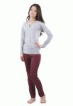 VPL 035 Пижама женская (серый)