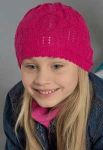 WIATEREK Шапка для девочек (фиолетовый)