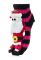 WOMAN HOMELINE CRISTMAS ABS Шкарпетки жіночі домашні зі святковою аплікацією (мікс квітів)