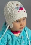 WROZKA Шапка для девочек (темно-розовый)
