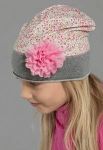 ZAPOMINAJKA Шапка для девочек (серый)