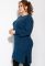 Жіноча в'язана туніка 120PRZGR020 (синій)