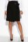 Юбка 120P359 (черный)