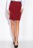 Юбка 120PN18031 (бордовый)