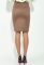 Спідниця класична із завищеною талією 55P003 (бежевий)