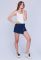 Спідниця-шорти UB-3242-2 (темно-синій)