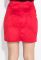 Спідниця жіноча декорована ґудзиками 80PD1267 (червоний)