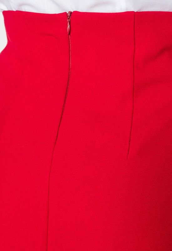 Юбка женская стильная 495F001 (красный)