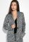 Жакет жіночий стильний 64PD363-1 (тигровий/сірий)