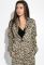 Жакет жіночий стильний 64PD363-1 (тигровий/золотий)