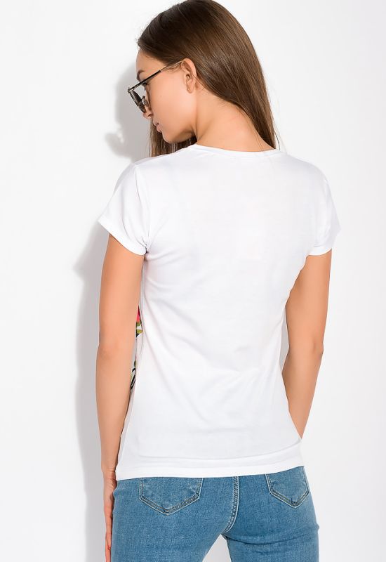 Женская футболка 148P059 (белый)