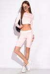 Женский костюм для спорта 120PALL1112 (пудра) Женский костюм для спорта 120PALL1112 (пудра)