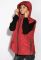 Жилетка женская 120P281 (бордовый)