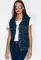 Жилетка женская 120P407 (синий)