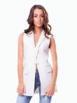 ЖЛЛ 001 Жилетка женская (молочный)